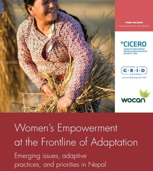 Download Resource: Women’s Empowerment at the Frontline of Adaptation