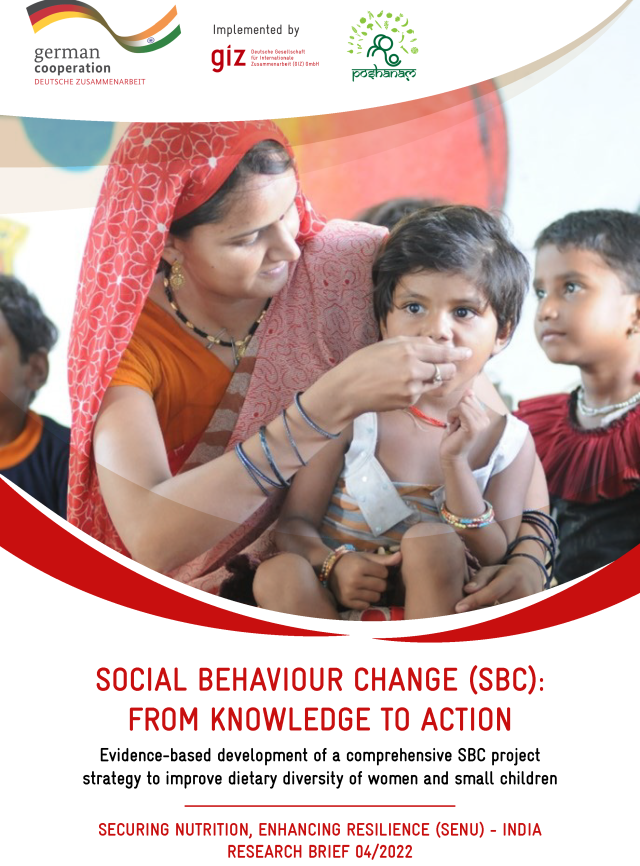 Cover page for Social Behaviour Change: From Knowledge to Action